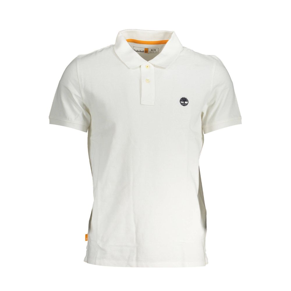 Bianco Cotton Men Polo Shirt - ventzia