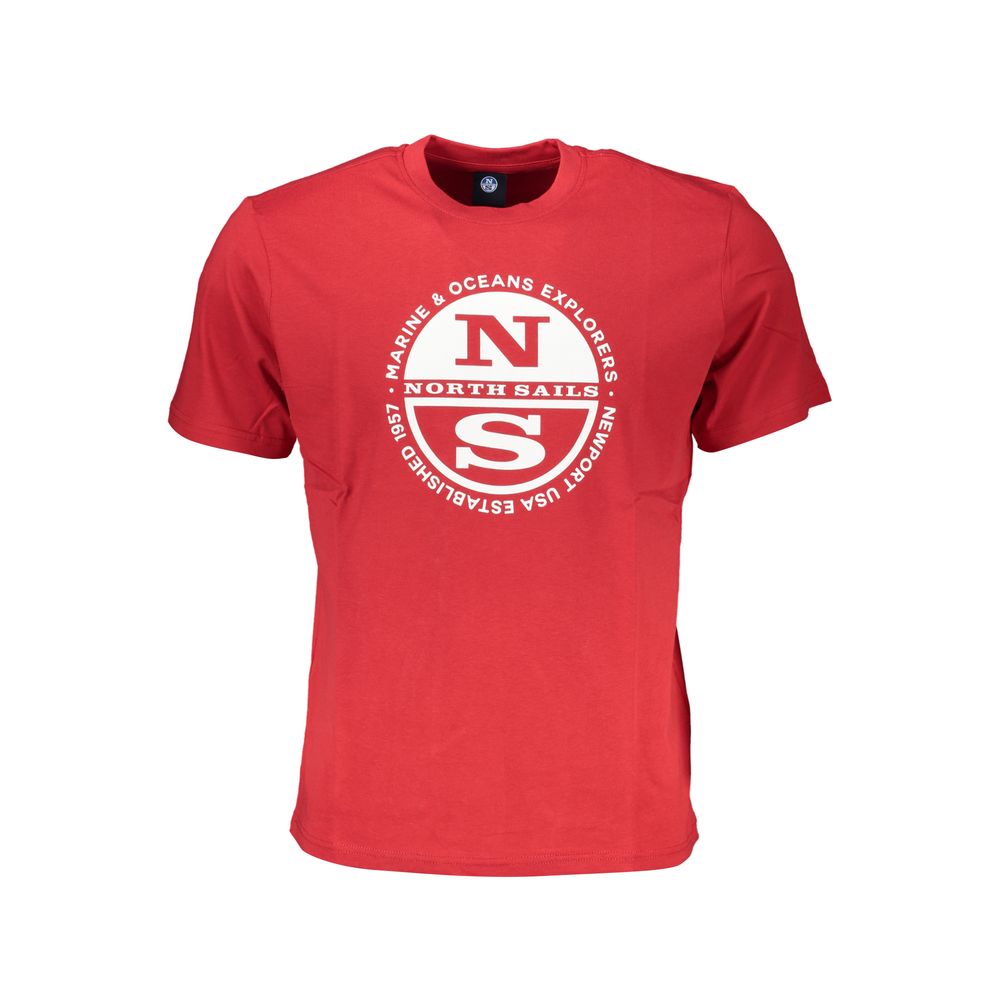 Rosso Cotton Mens T-Shirt - ventzia