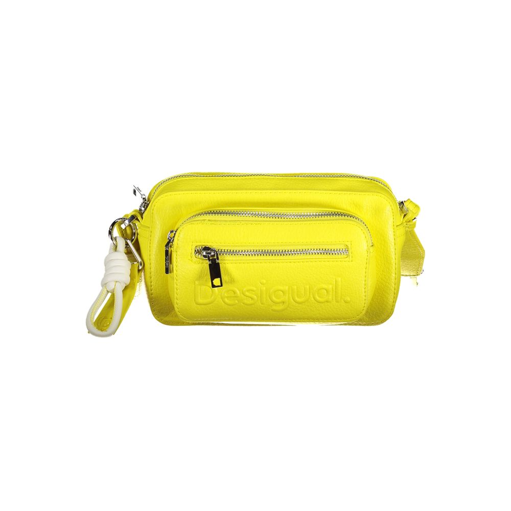Yellow Polyethylene Handbag - ventzia