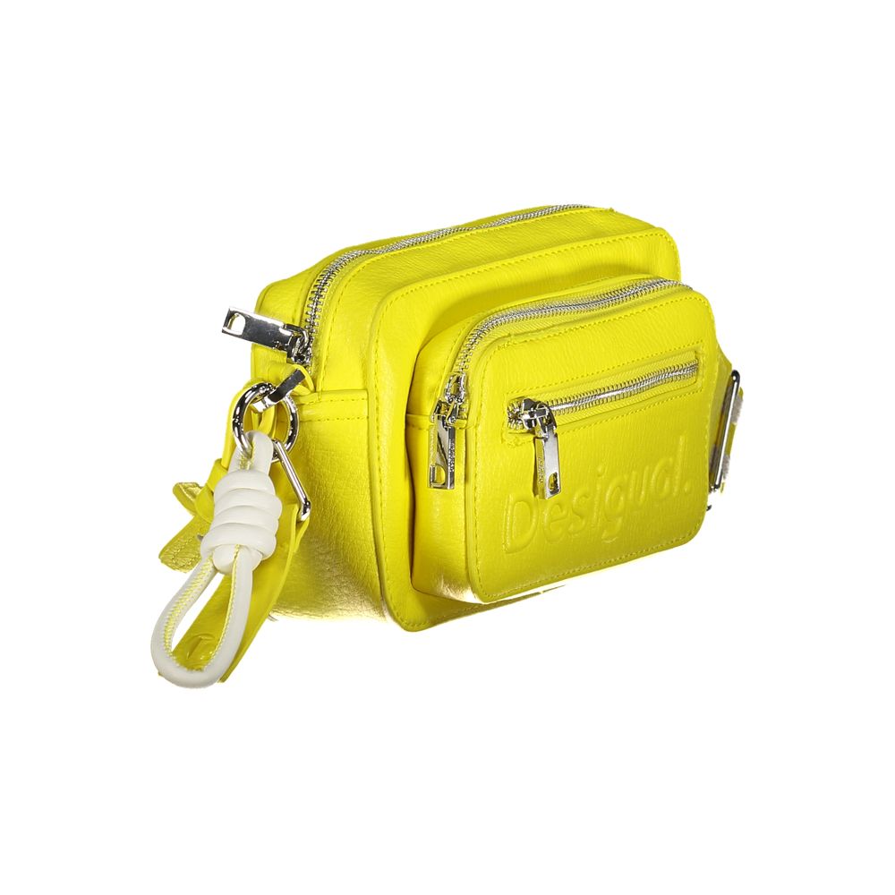 Yellow Polyethylene Handbag - ventzia