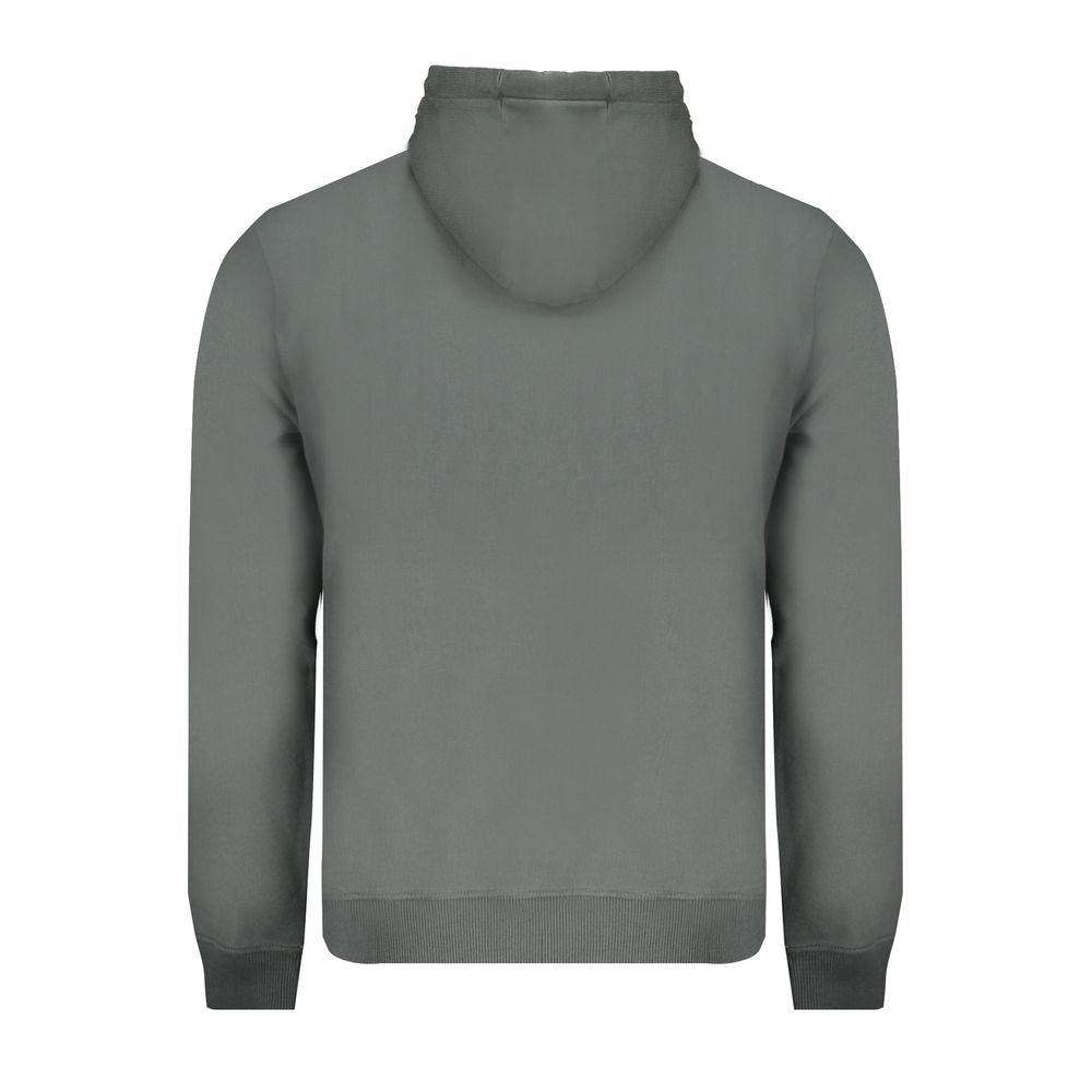 Green Cotton Men Sweater - ventzia