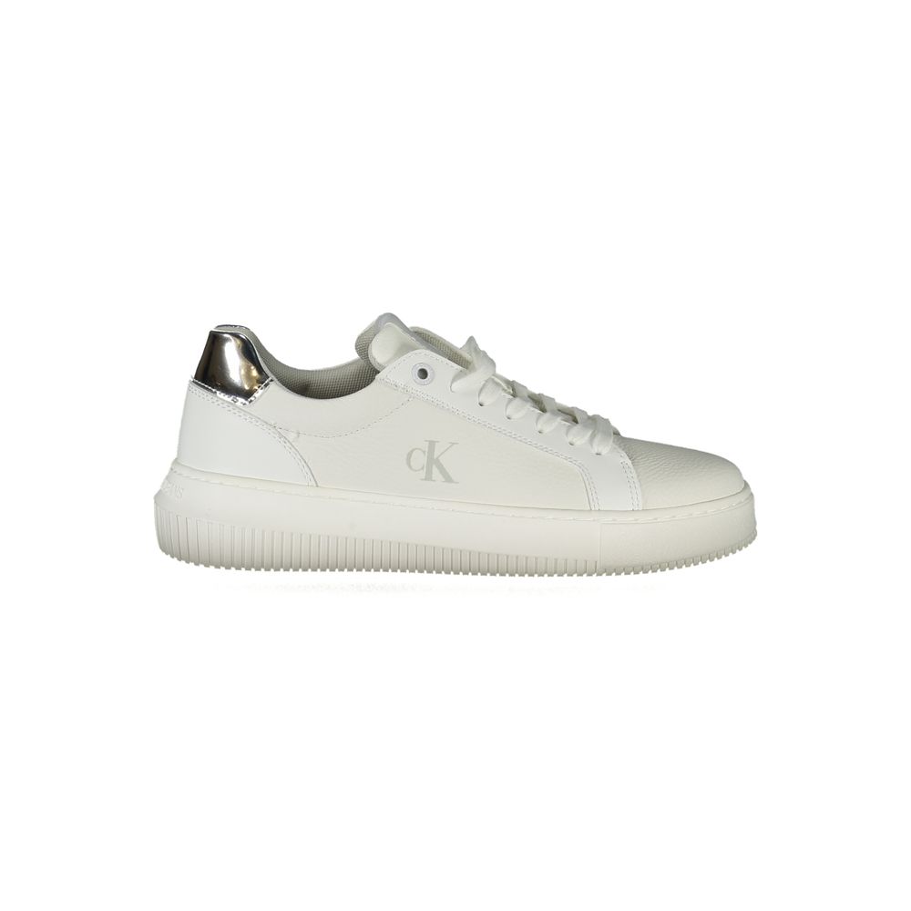 Bianco Poliuretano Donna Sneaker - ventzia