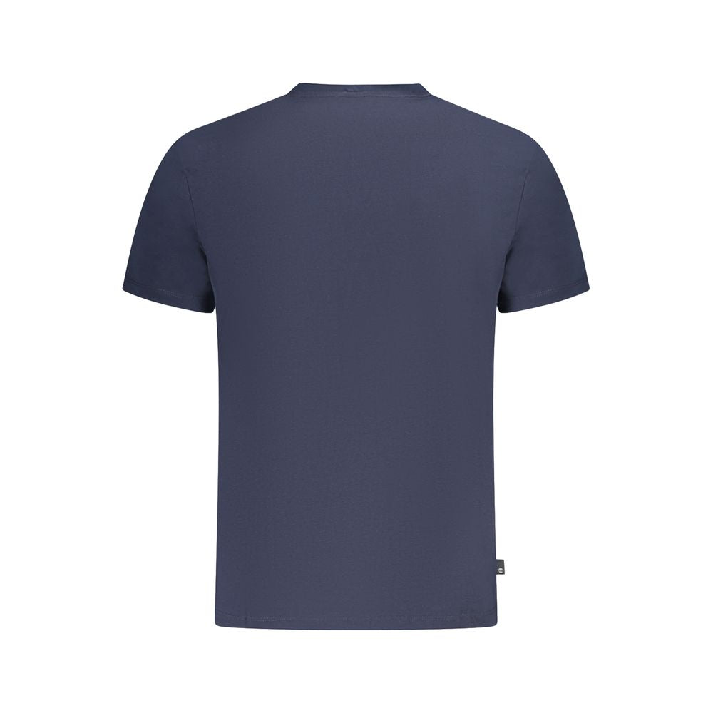 Blue Cotton Men T-Shirt - ventzia