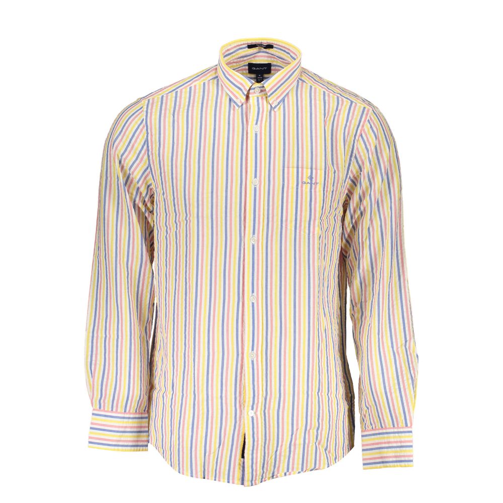 White Cotton Men's Shirt - ventzia