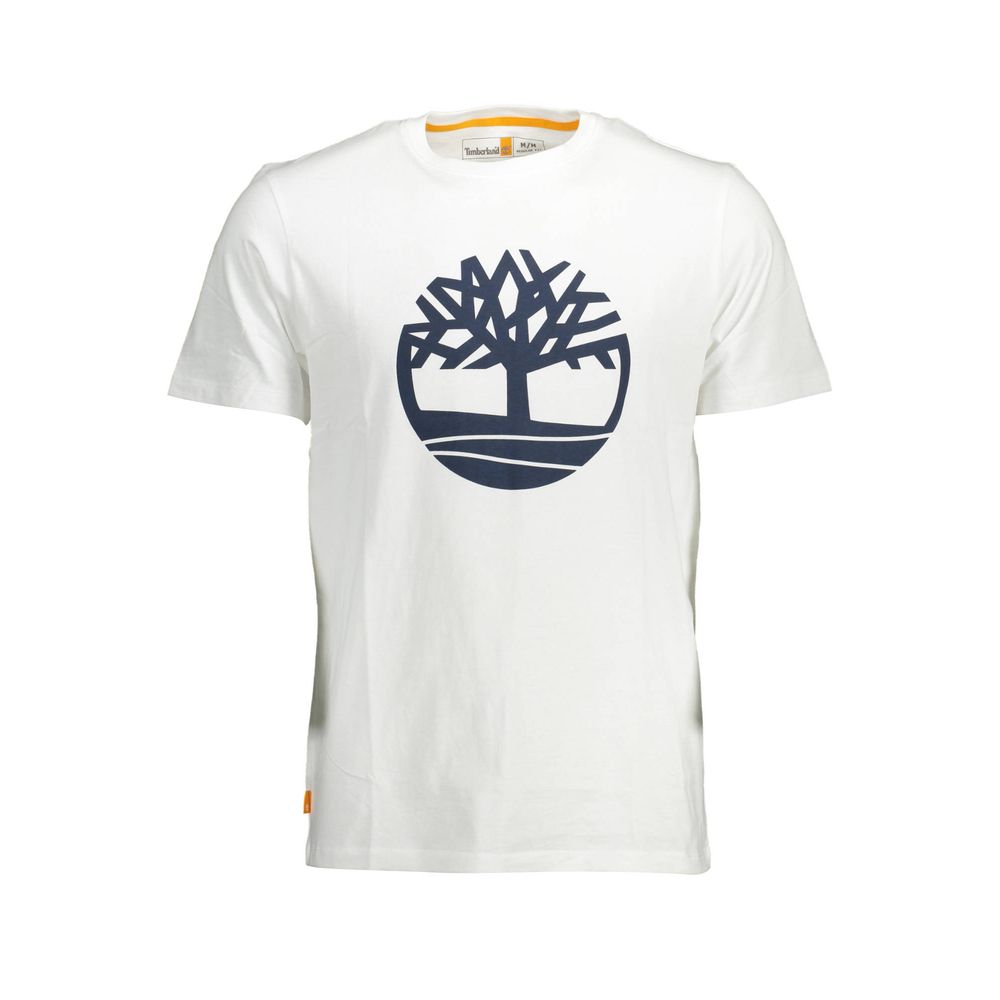 White Organic Cotton Men's T-Shirt - ventzia