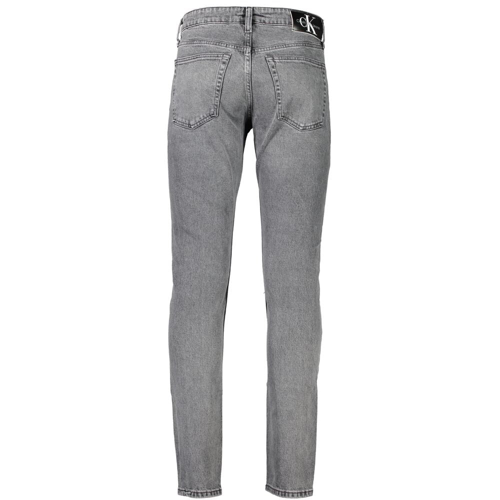 Grigio Cotton Male Jean - ventzia