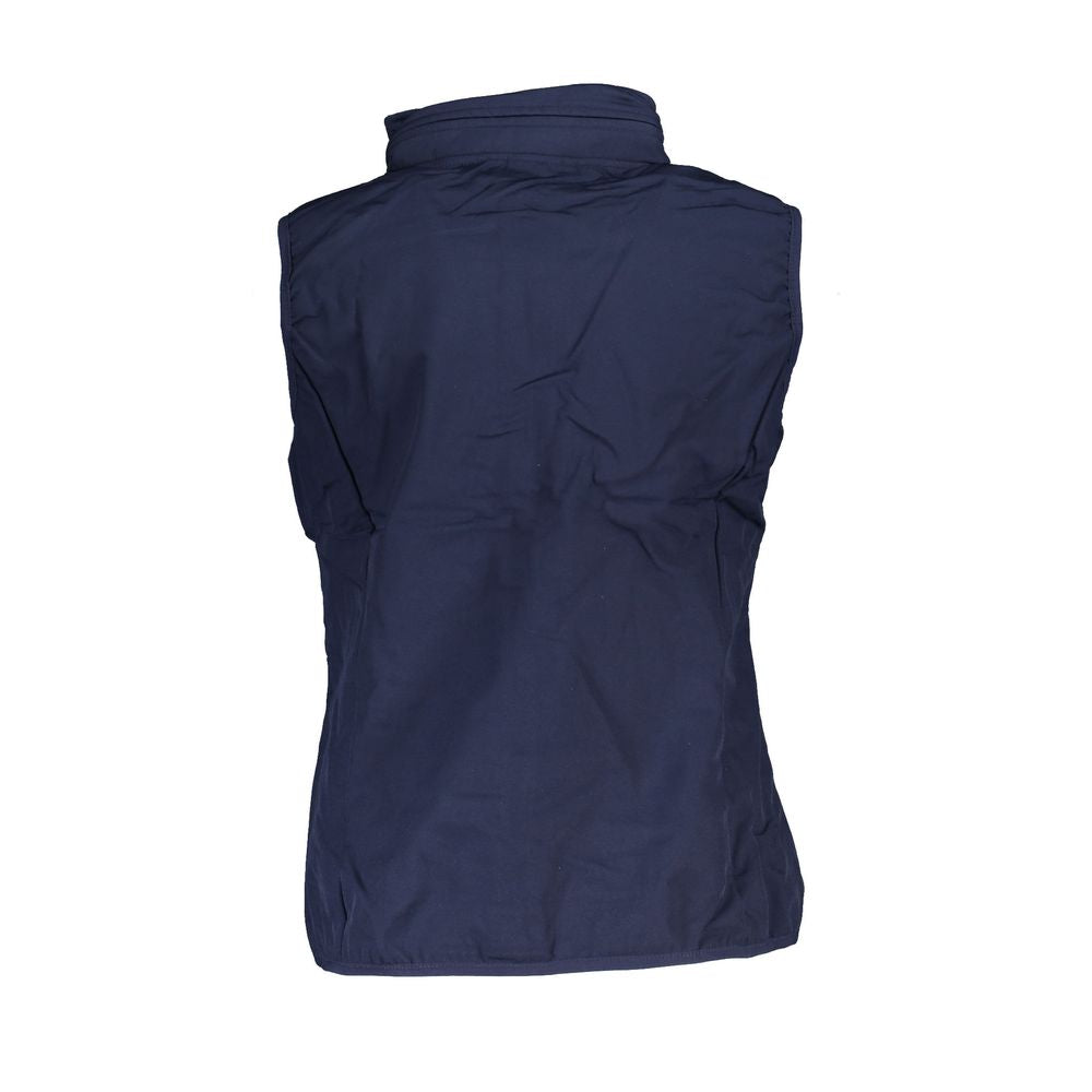 Blue Polyester Women Jacket - ventzia