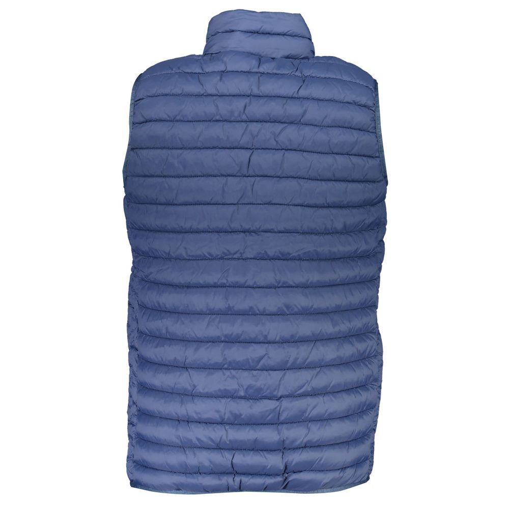 Blue Polyamide Men Jacket - ventzia