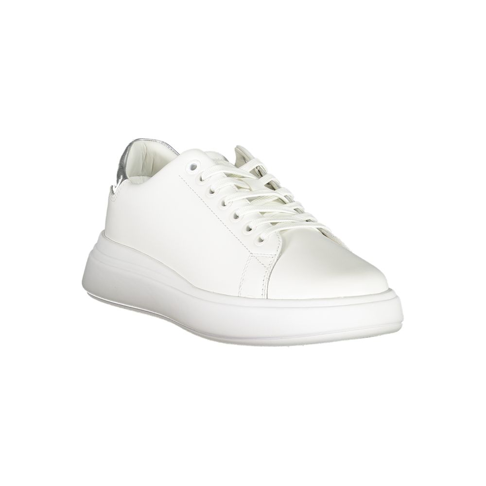 Bianco Leather Women Sneaker - ventzia