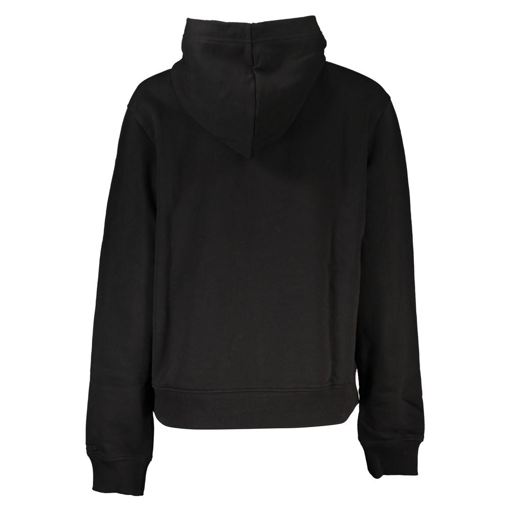 Black Cotton Women Sweater - ventzia