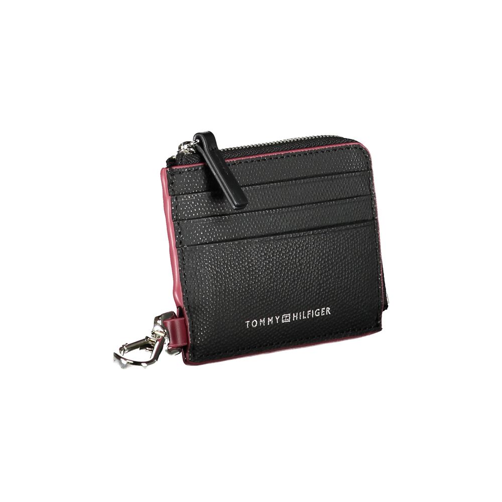 Chic Leather Card Holder with Snap Hook - ventzia