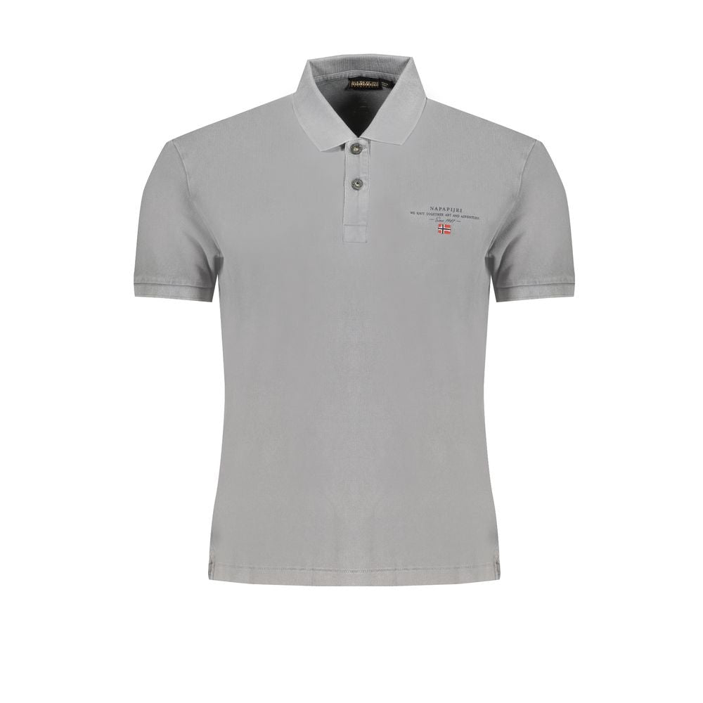 Brown Cotton Men Polo Shirt - ventzia