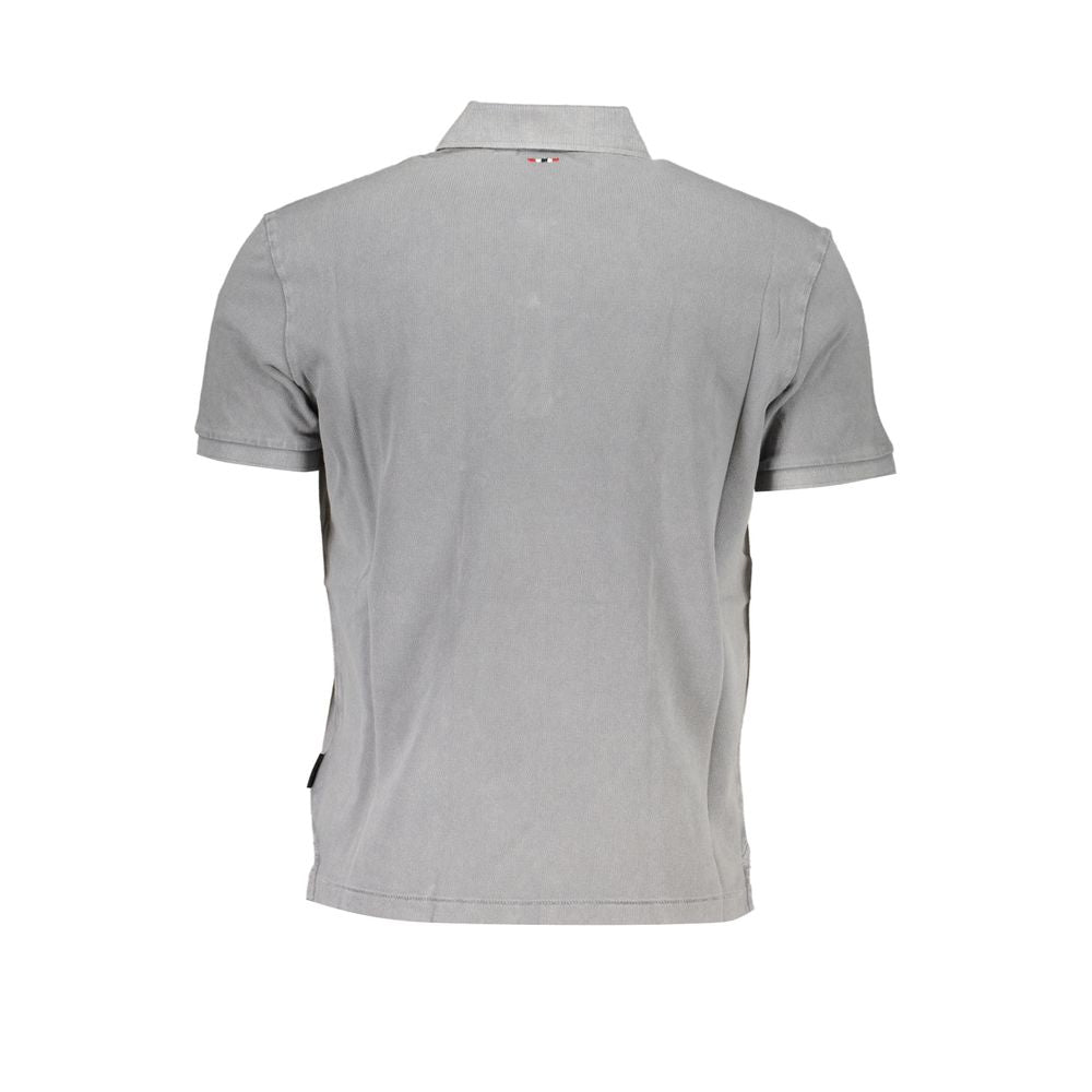 Brown Cotton Men Polo Shirt - ventzia