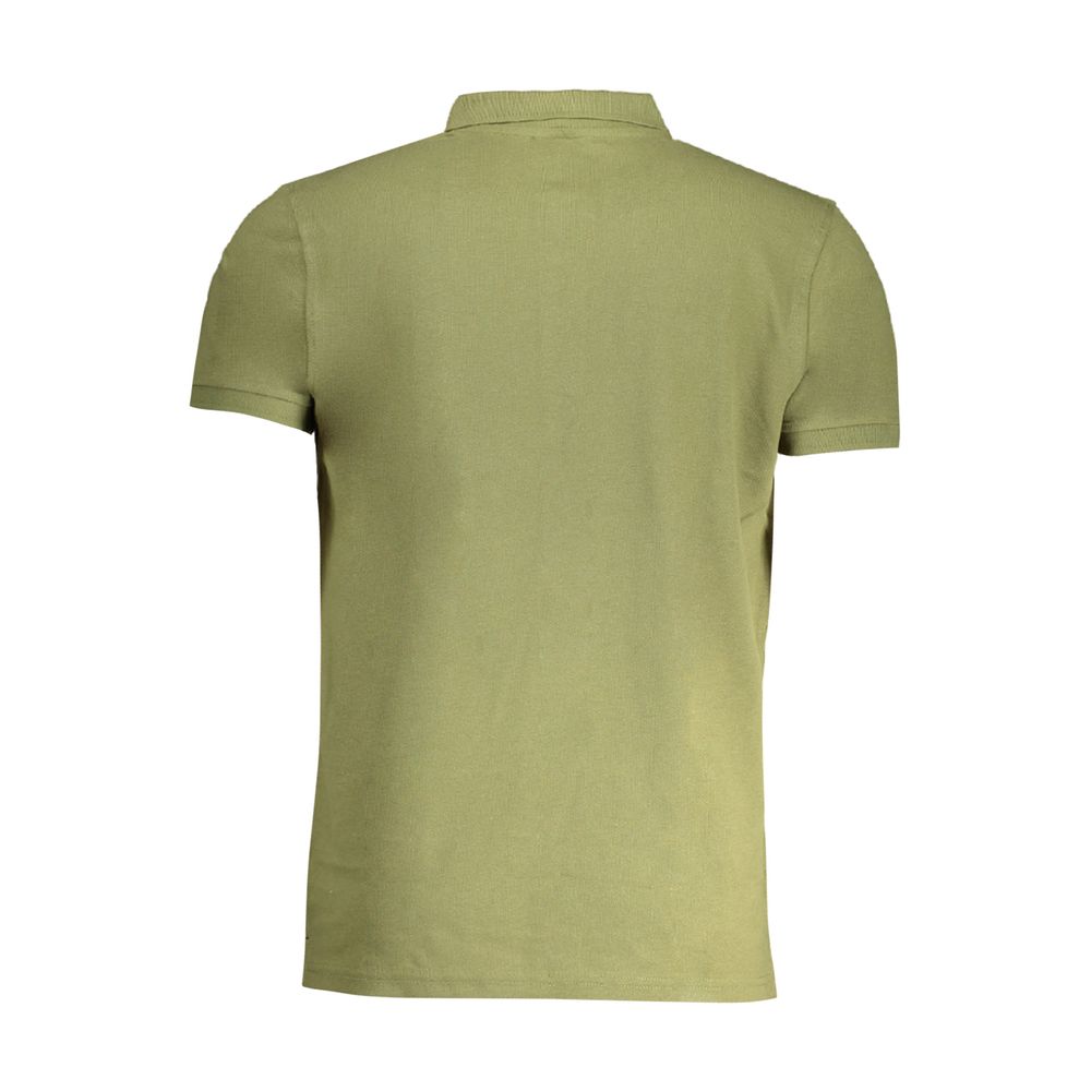 Verde Cotton Men Polo Shirt - ventzia