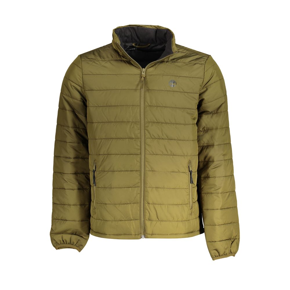 Green Polyester Jackets & Coat