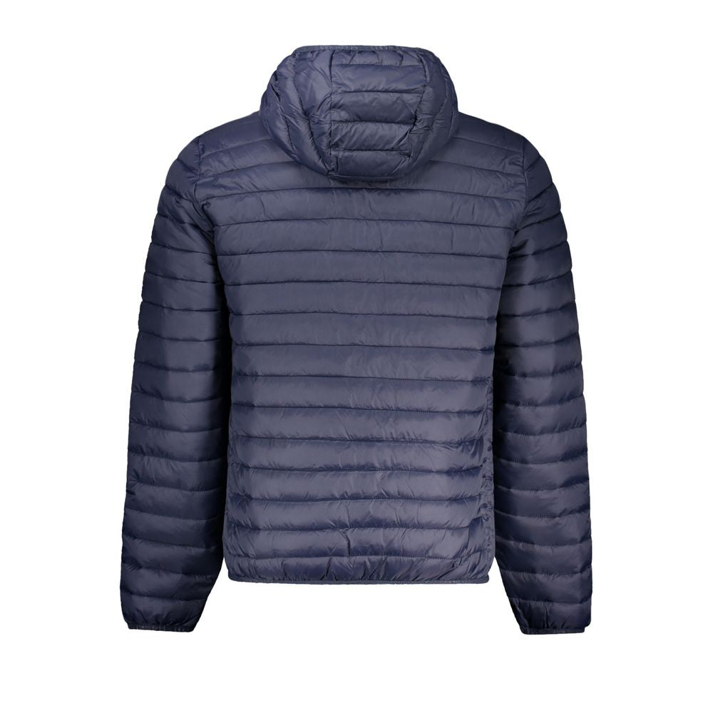 Blue Polyamide Men's Jacket - ventzia
