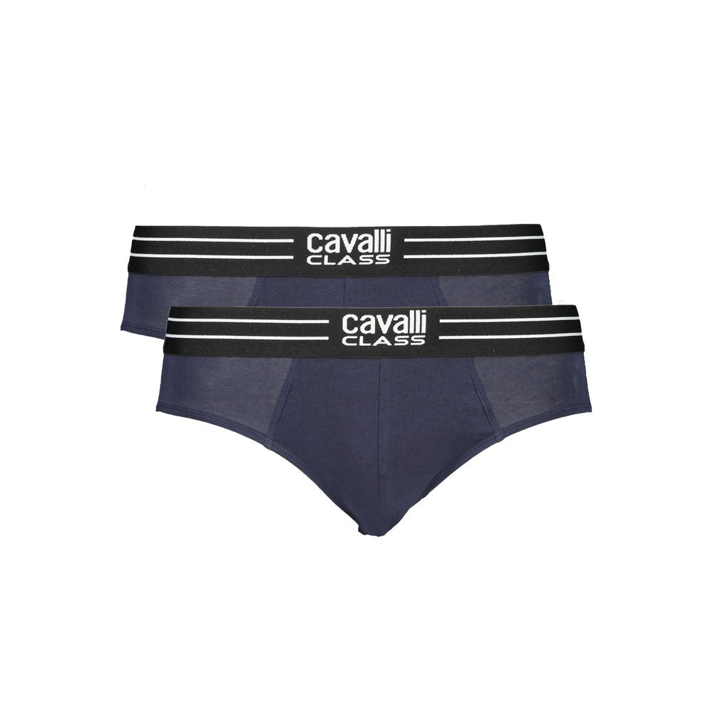 Blue Cotton Men's Brief - ventzia
