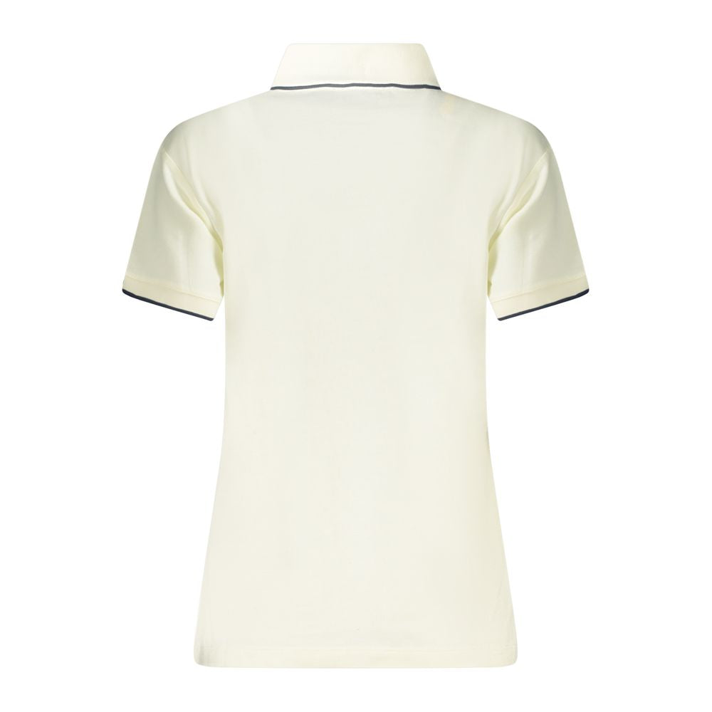 White Modal Women Polo - ventzia