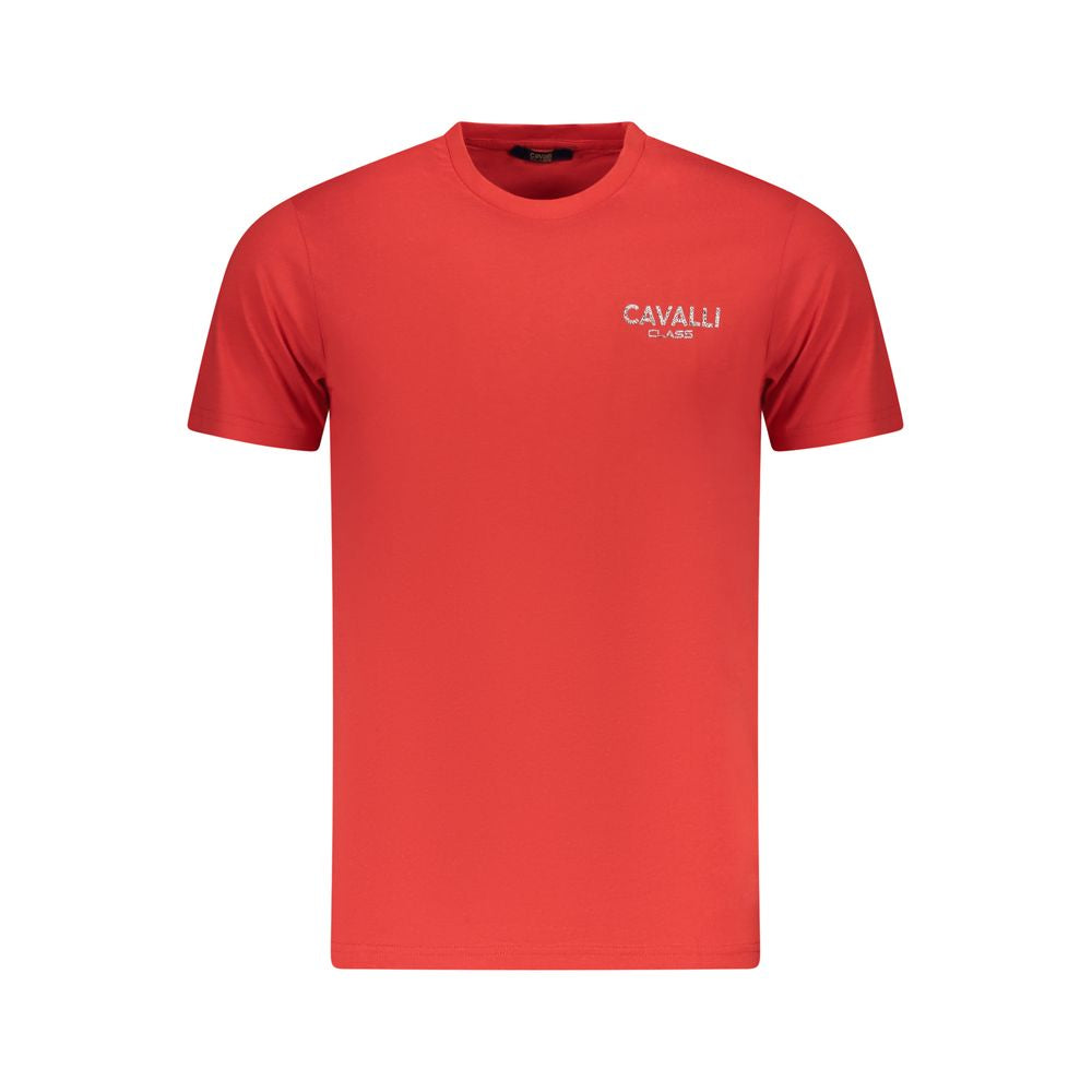 Red Cotton Men T-Shirt - ventzia