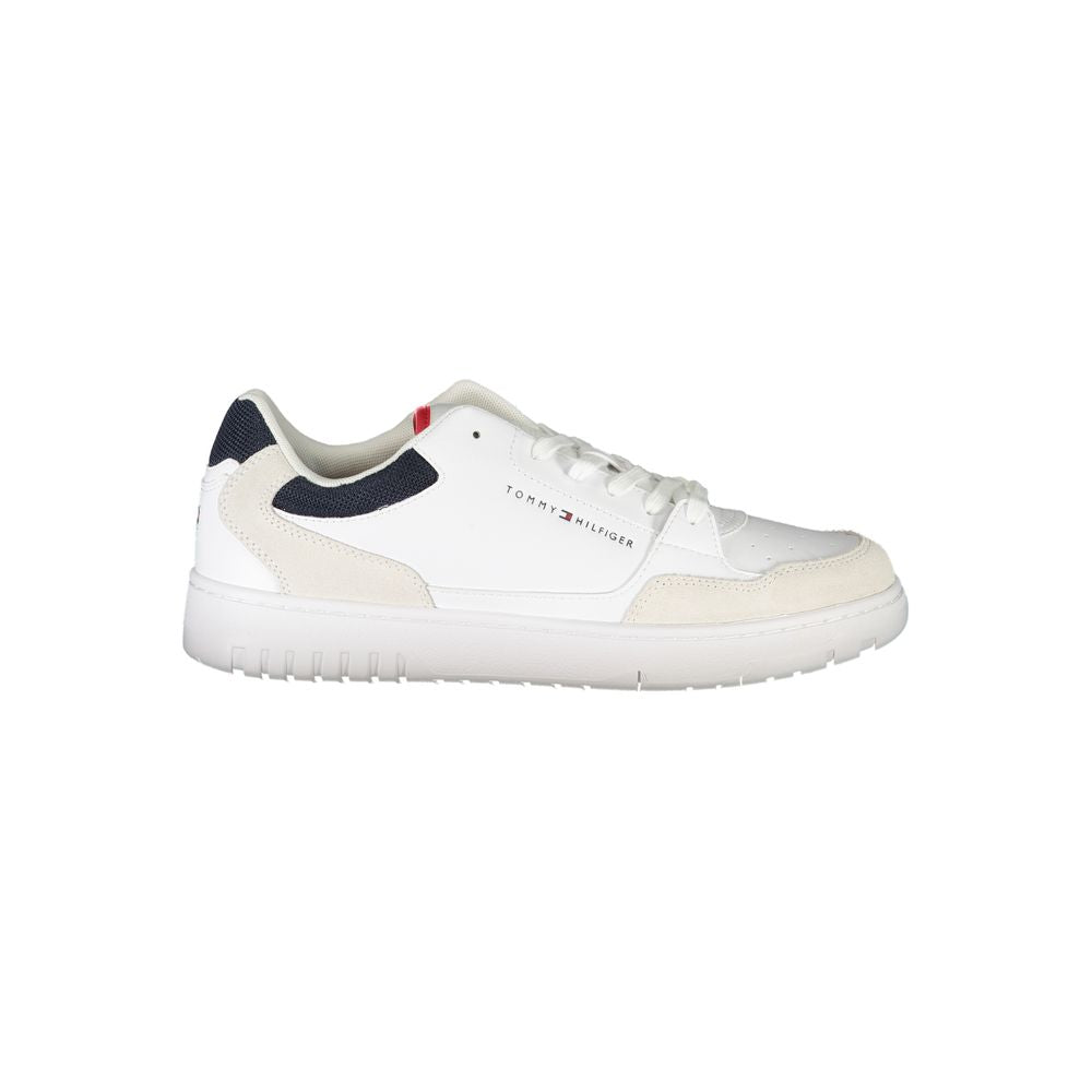 White Leather Men Sneaker - ventzia