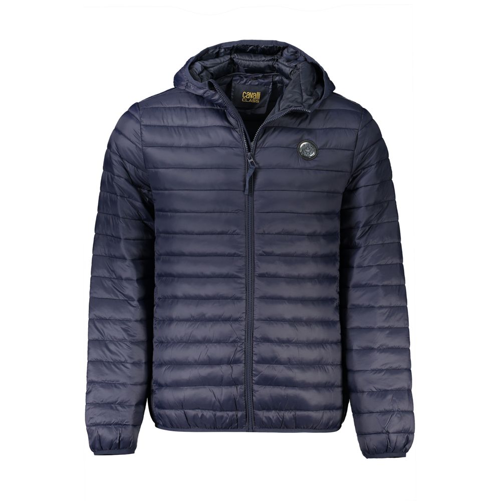 Blue Polyamide Men's Jacket - ventzia