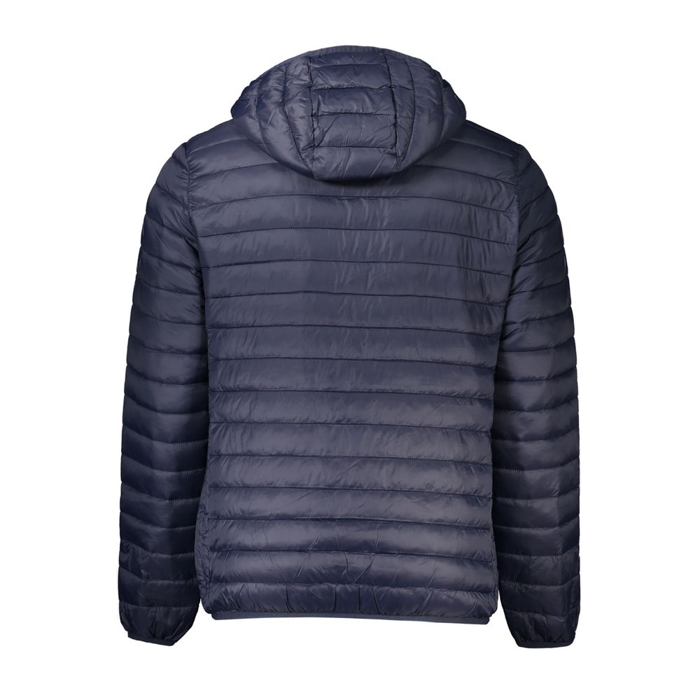 Blue Polyamide Men's Jacket - ventzia
