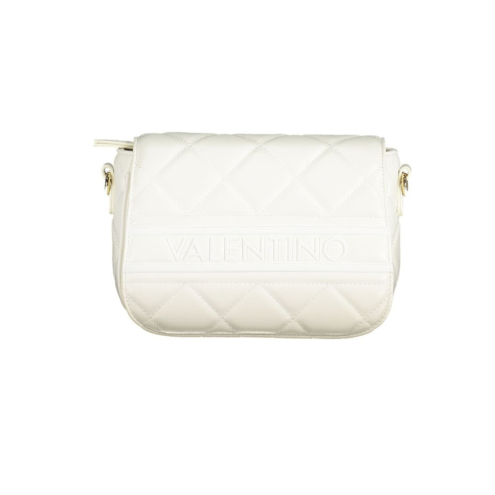 White Polyethylene Women Handbag - ventzia