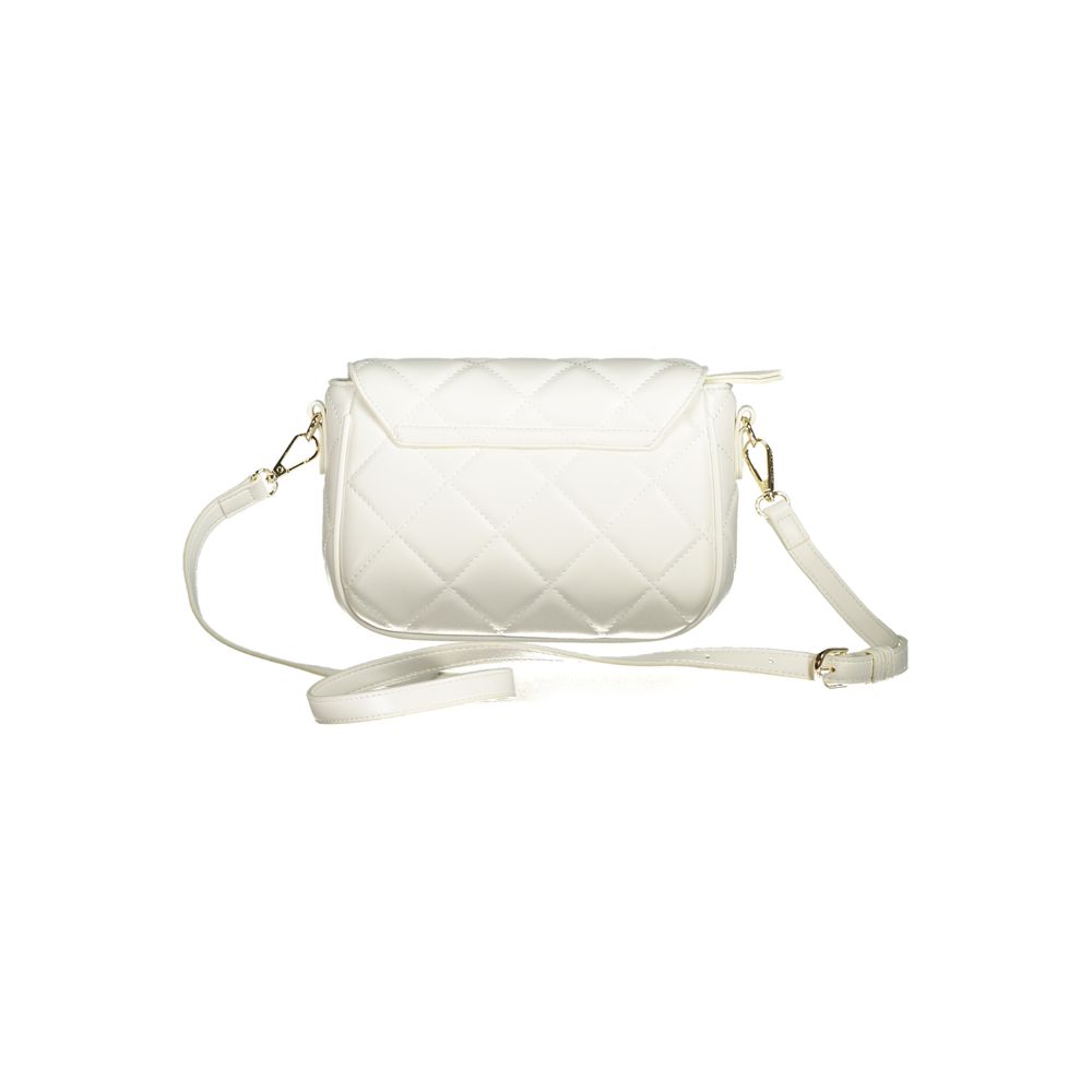 White Polyethylene Women Handbag - ventzia