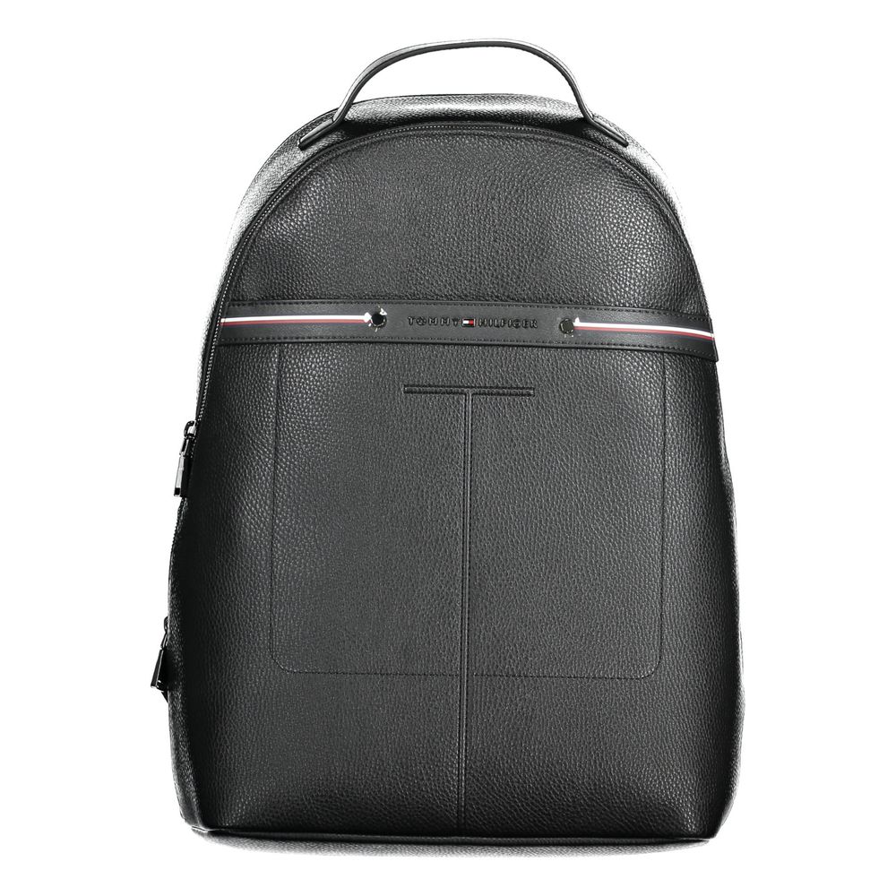 Black Polyethylene Backpack
