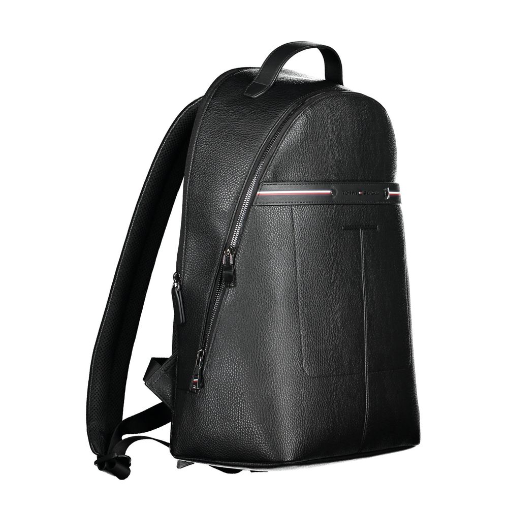Black Polyethylene Backpack