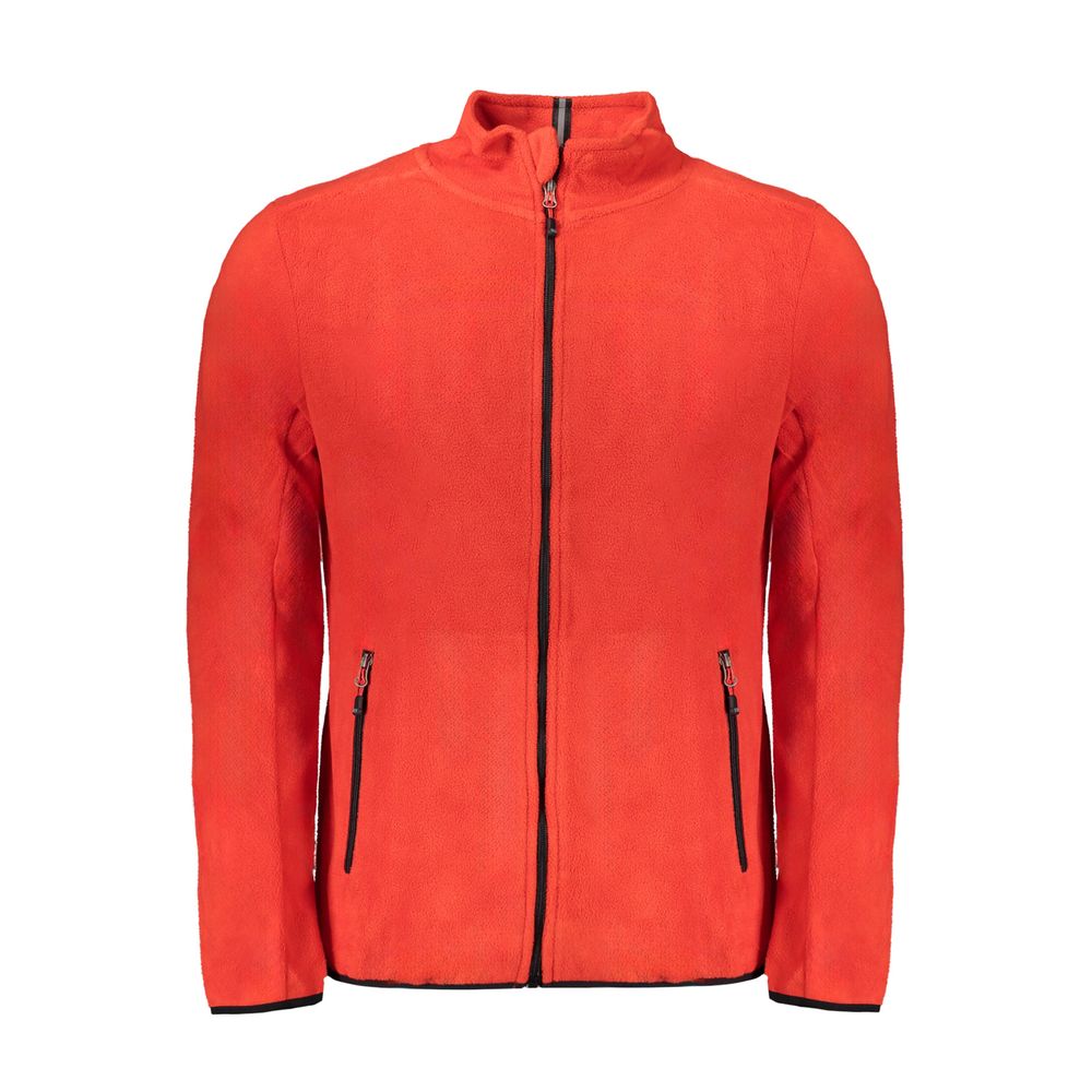 Rosso Polyester Men Sweatshirt - ventzia