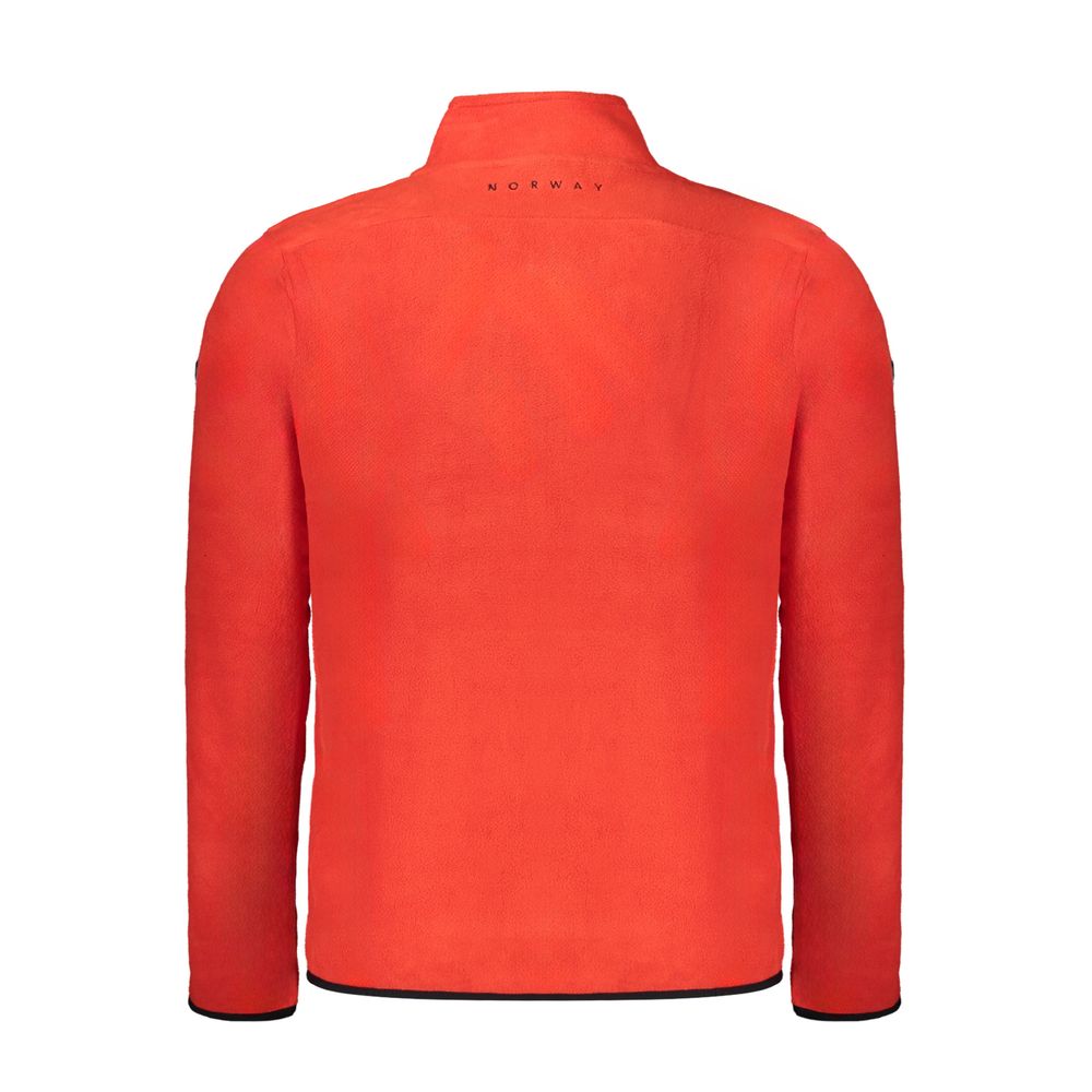 Rosso Polyester Men Sweatshirt - ventzia