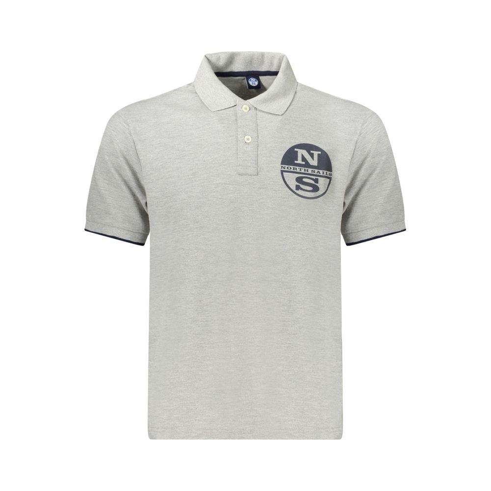 Grigio Cotton Men Polo - ventzia