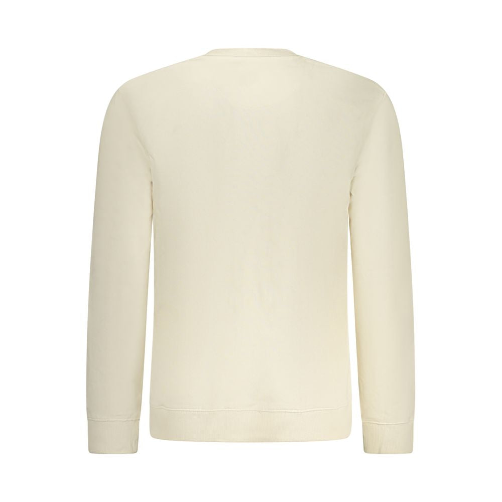 Beige Cotton Men Sweatshirt - ventzia
