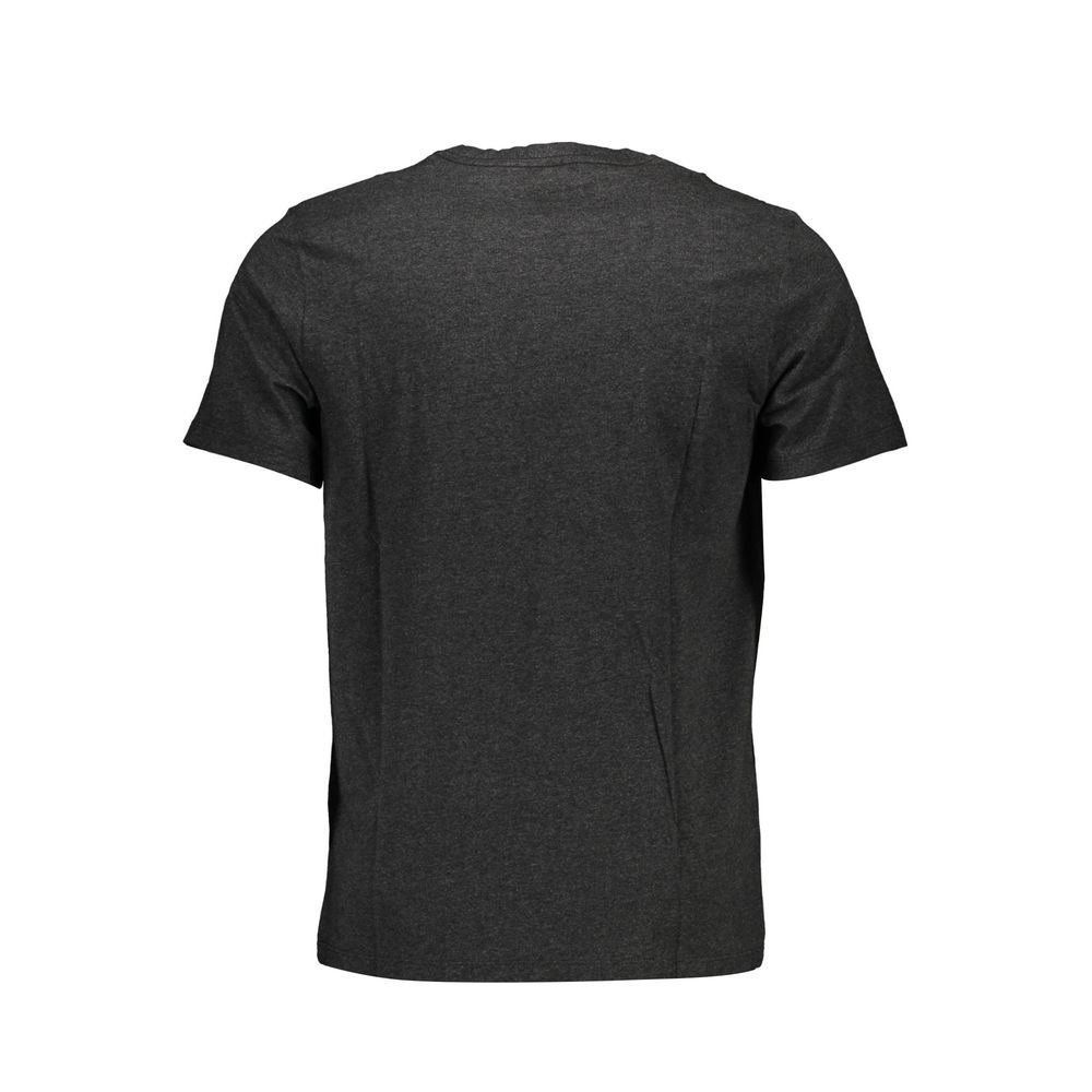 Grigio Cotton Men's T-Shirt - ventzia