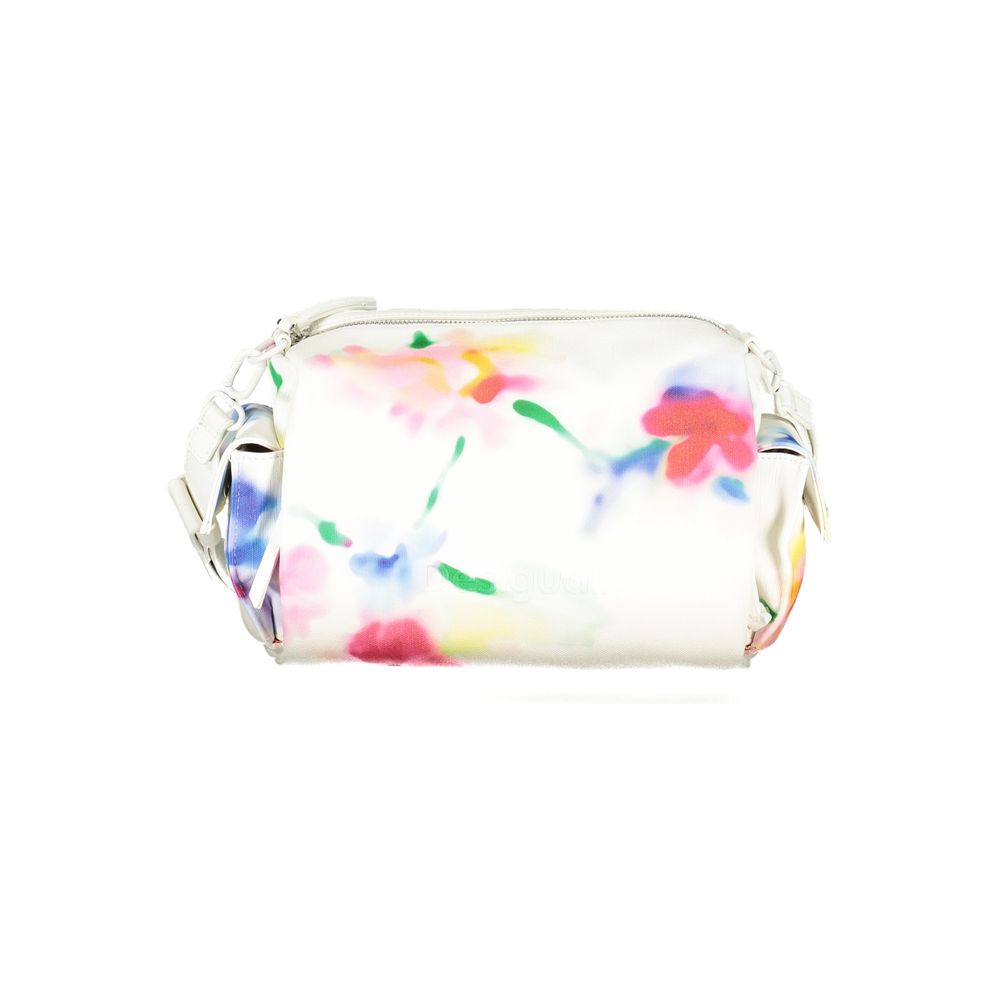 Bianco Poliuretano Woman Shoulder Bag - ventzia