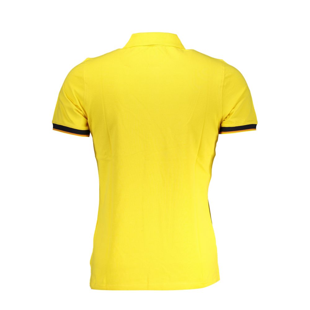 Sunshine Yellow Cotton Blend Polo - ventzia