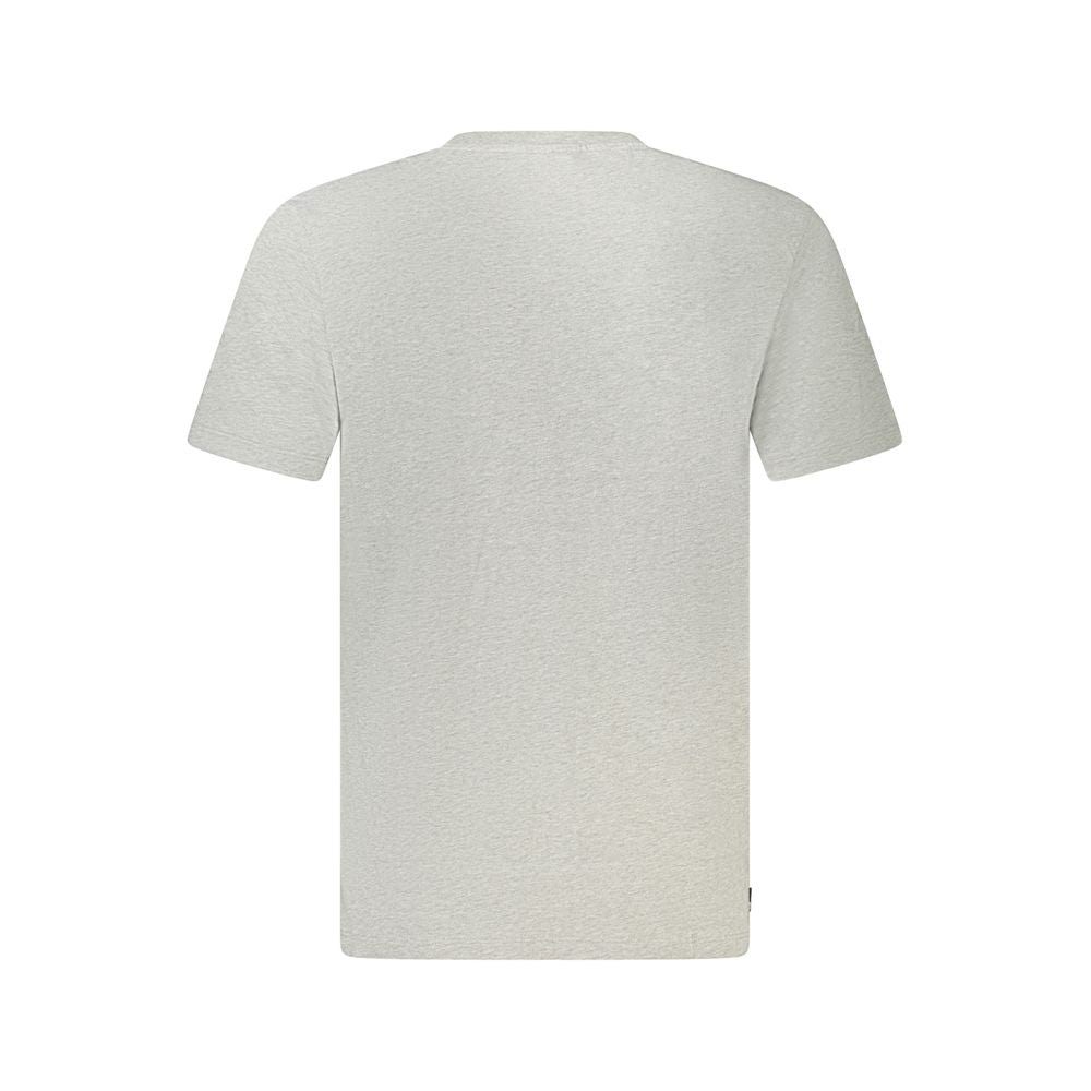Grigio Cotton Men T-Shirt - ventzia