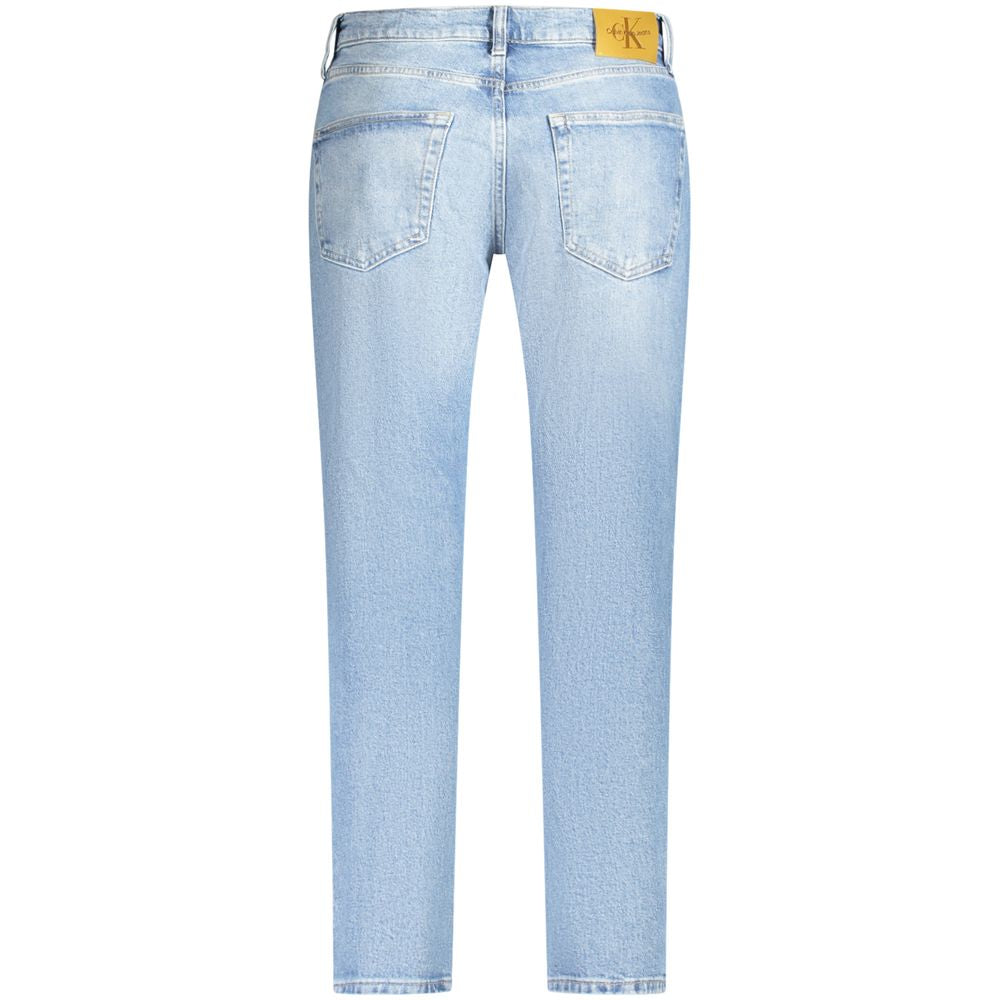 Azzurro Cotton Men Jeans - ventzia