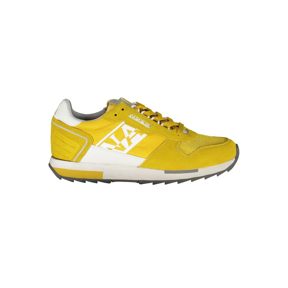 Yellow Polyester Sneaker