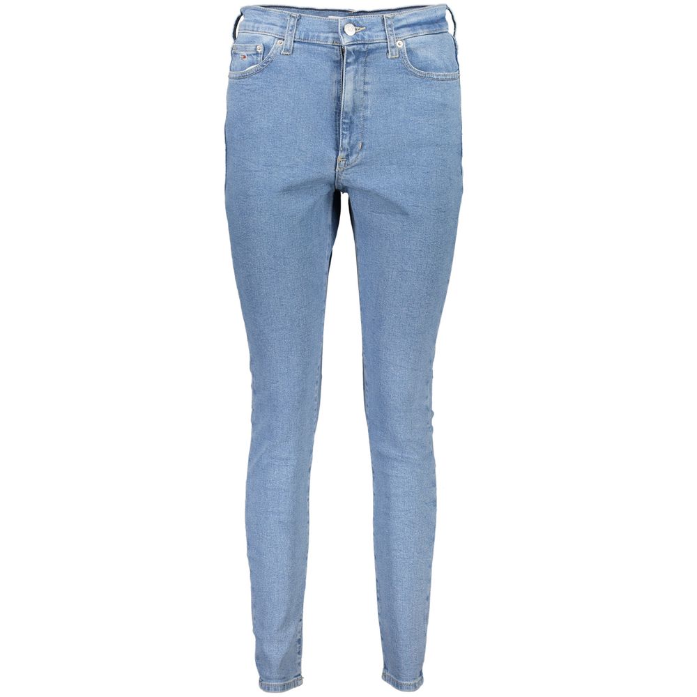 Azzurro Cotton Women Jeans - ventzia
