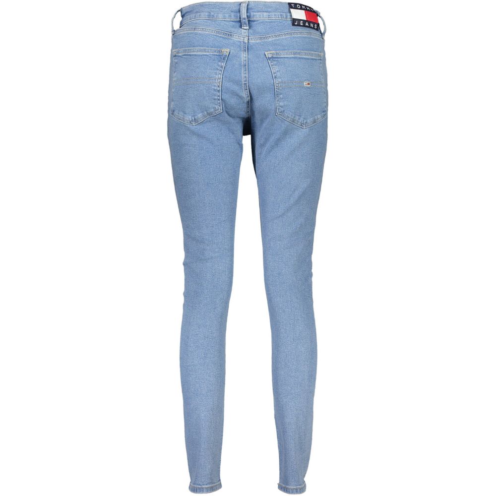 Azzurro Cotton Women Jeans - ventzia