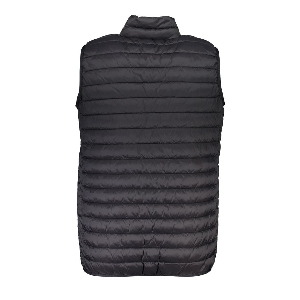 Black Polyamide Men's Vest - ventzia
