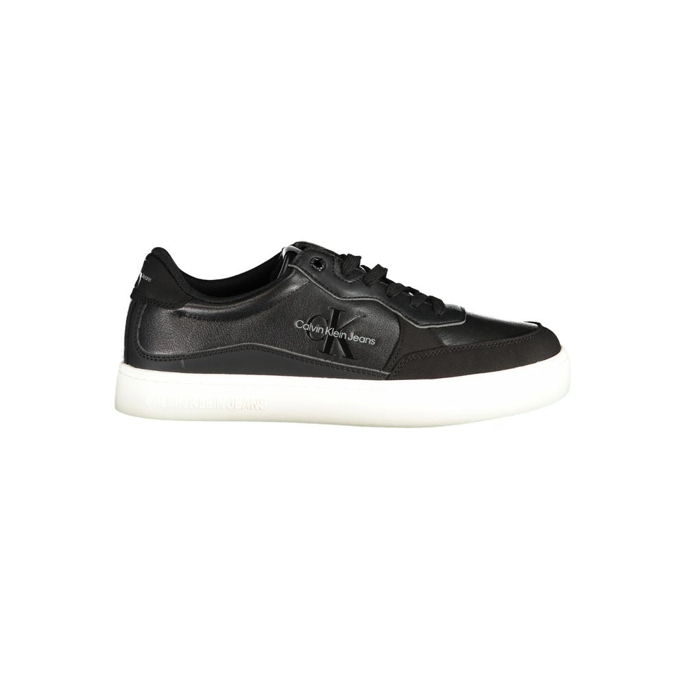 Nero Polyurethane Men Sneaker