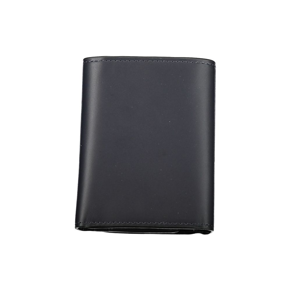 Elegant Blue Leather Wallet for Men - ventzia