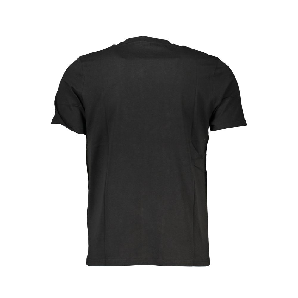 Black Cotton T-Shirt - ventzia
