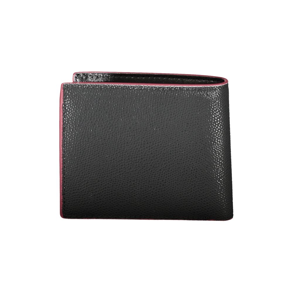 Elegant Black Leather Wallet - ventzia