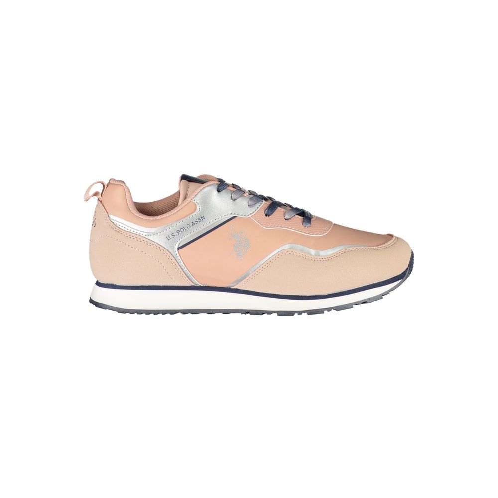 Rosa Poliuretano Donna Sneaker - ventzia