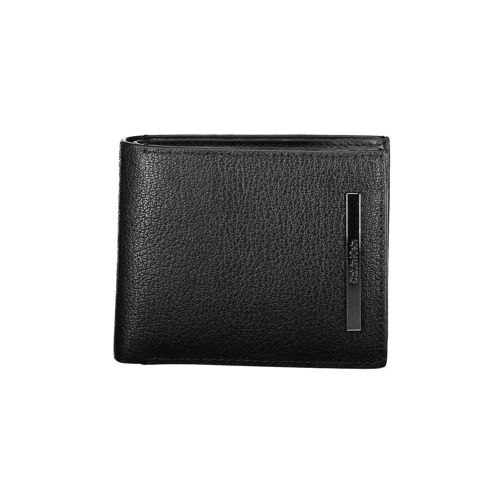 Black Leather Men Wallet - ventzia