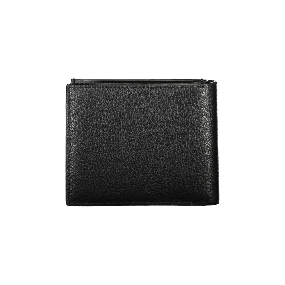 Black Leather Men Wallet - ventzia